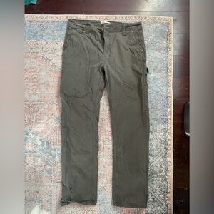 Dickies Women's moss green Straight Leg Carpenter Pants